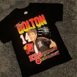 Disney High School Musical EHS Wildcats T-Shirt Troy Bolton, L